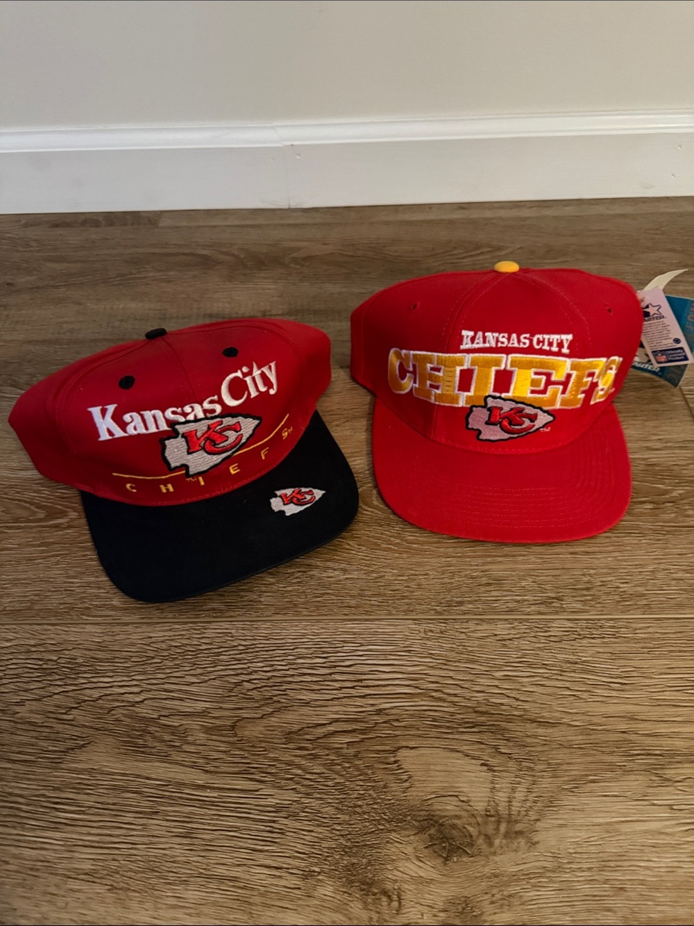 Brand new Kansas City Chiefs hats